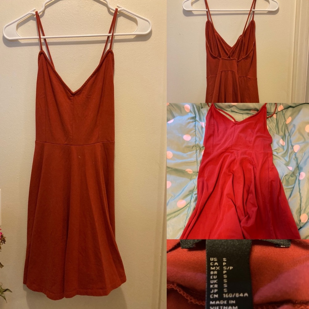 Forever 21 Rust Orange Dress Size Small